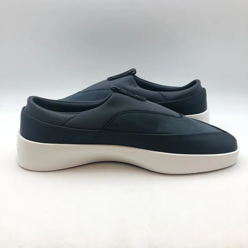Wolf & Shepherd Cruise Tre Slip On Sneakers MENS 7.5 WOMENS 9 Blue Leather NIB